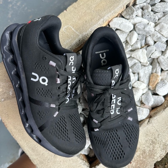 On Running Women’s Black Athletic Shoes - Picture 3 of 3